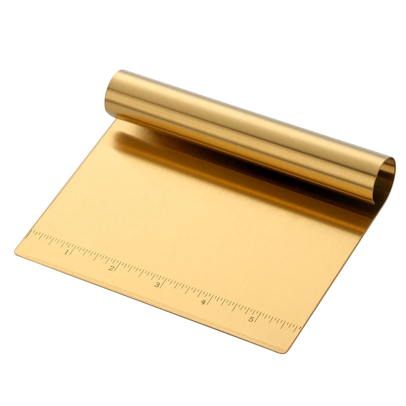 Hamburg Dough Pastry Cutter Tool - Gold
