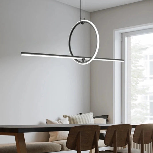 Linear Island Pendant Light