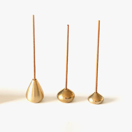 Mini Water Drop Metal Incense Holder Collection