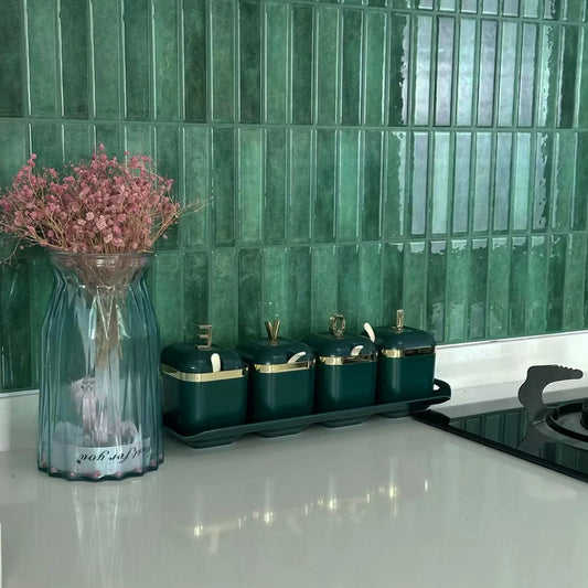 Valencia Wall Tile Panels - Verde