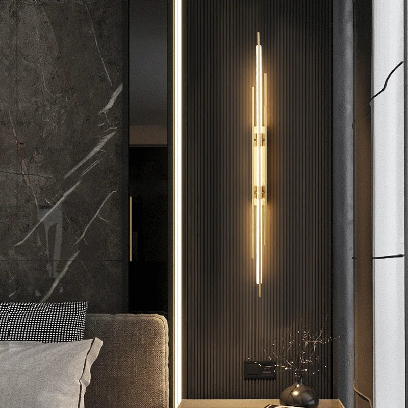 Katana Wall Light - Brass