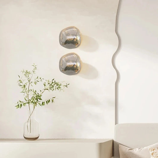 Massimo Italia Lava Wall Lamp - Chrome