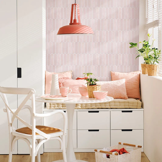 Toscana Tile Panels - Pink