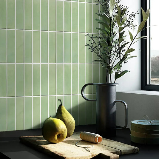 Valencia Wall Tile Panels - Pastel Verde