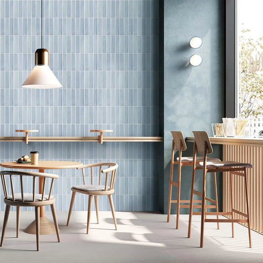 Valencia Wall Tile Panels - Azul Pastel