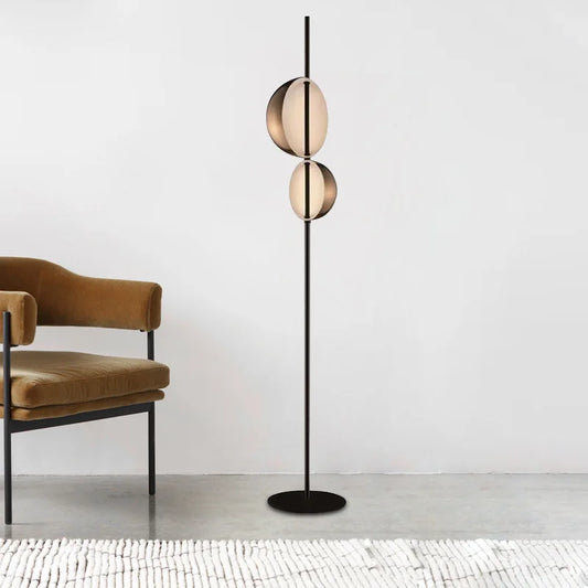 Superluna Floor Lamp - Brass
