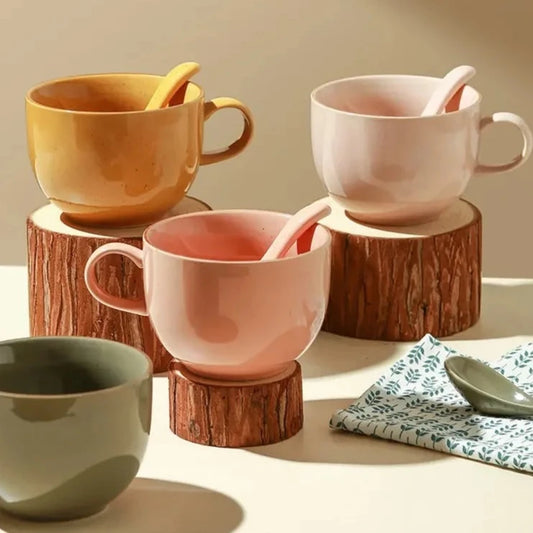 Iya Valley Luxury Ceramic Mug - Pink