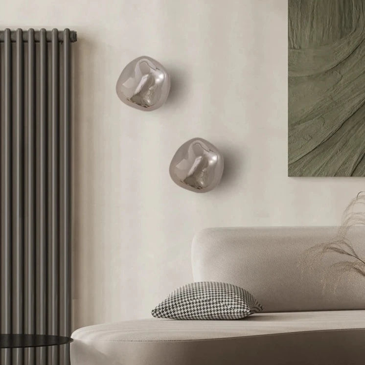 Massimo Italia Lava Wall Lamp - Chrome