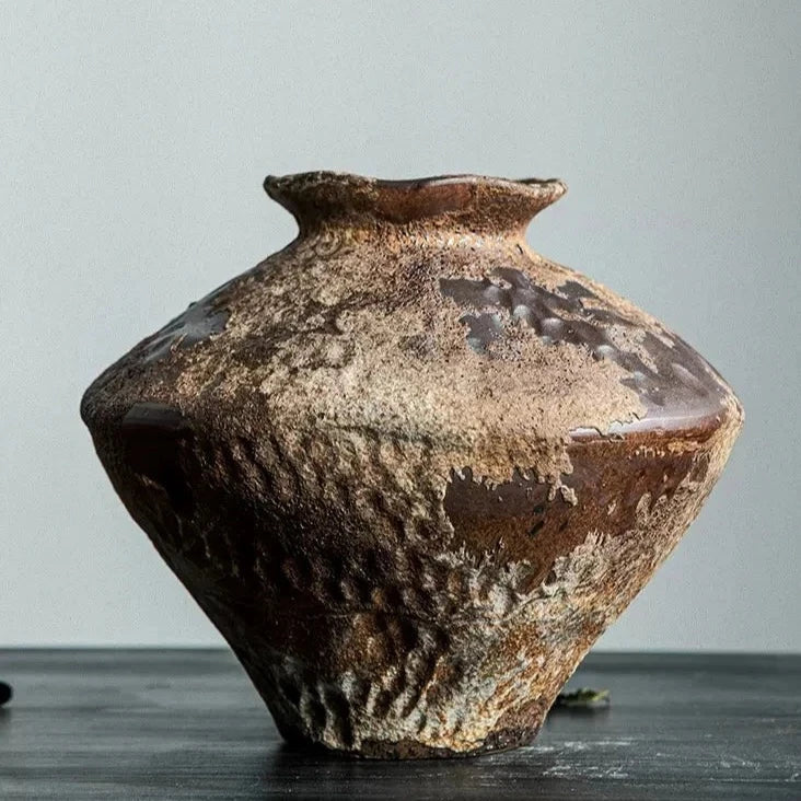 Míkonos Vintage Rusty Ceramic Vase Collection