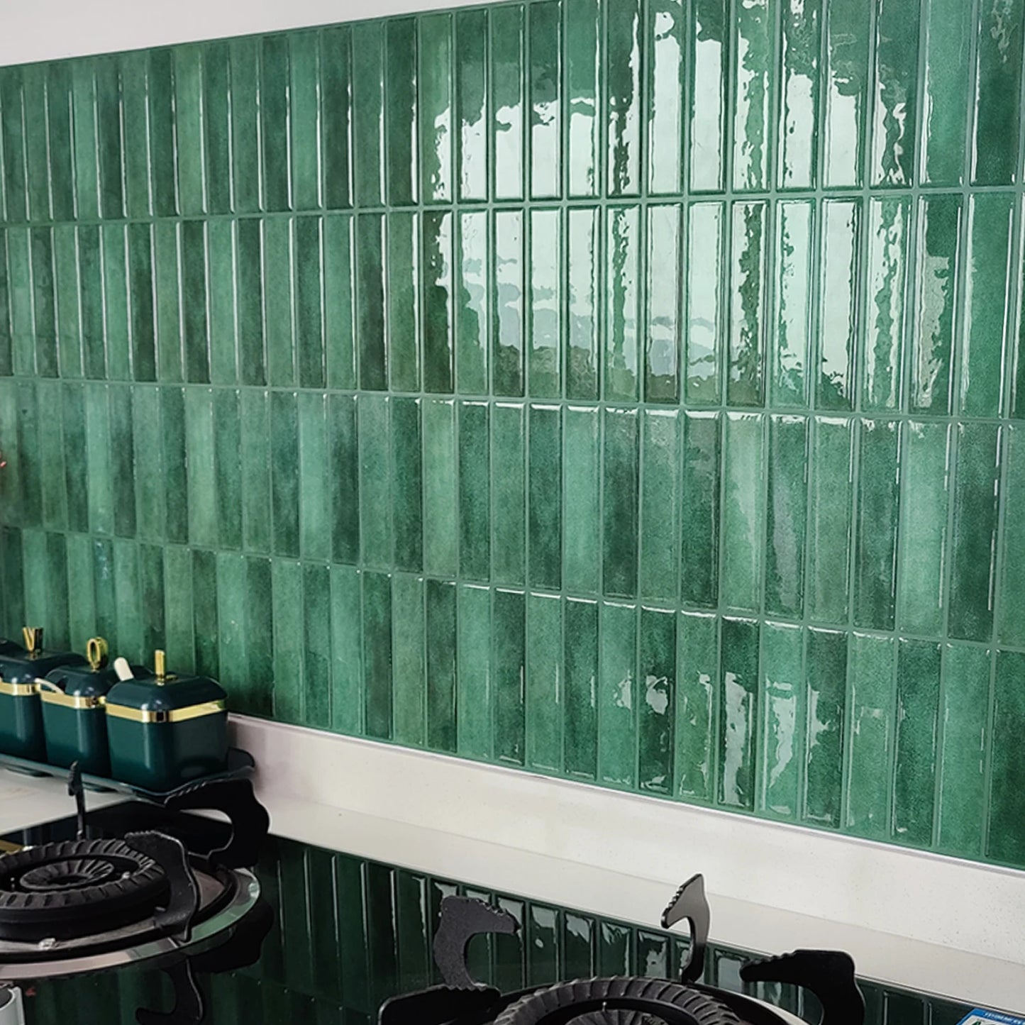 Valencia Wall Tile Panels - Verde