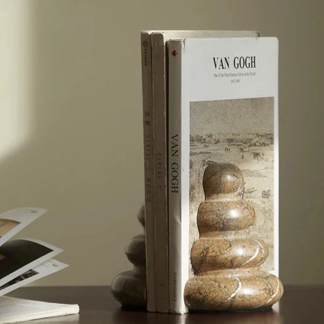 Noor Luxury Indian Marble Bookend Set