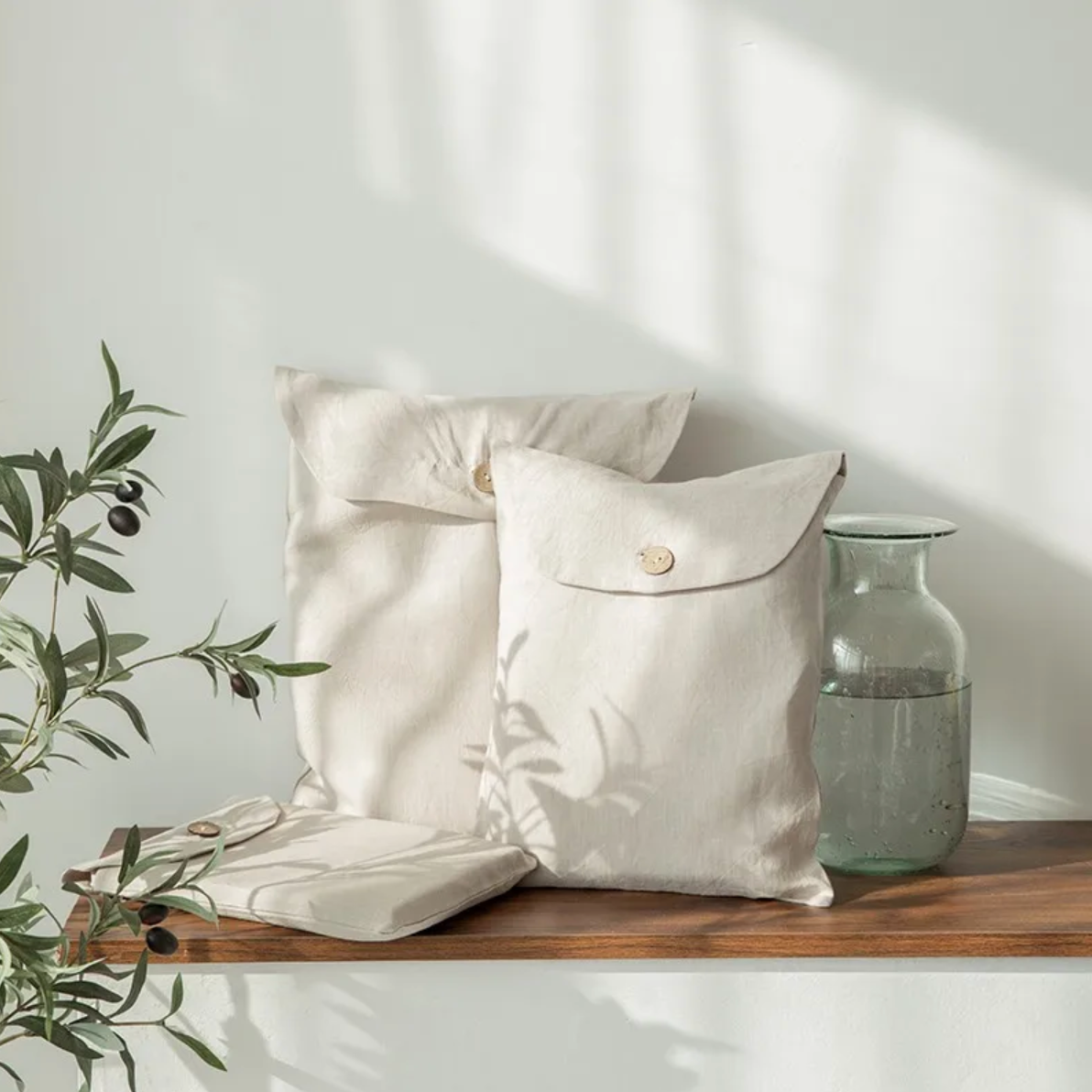 Premium Original European French Linen Duvet Cover Set