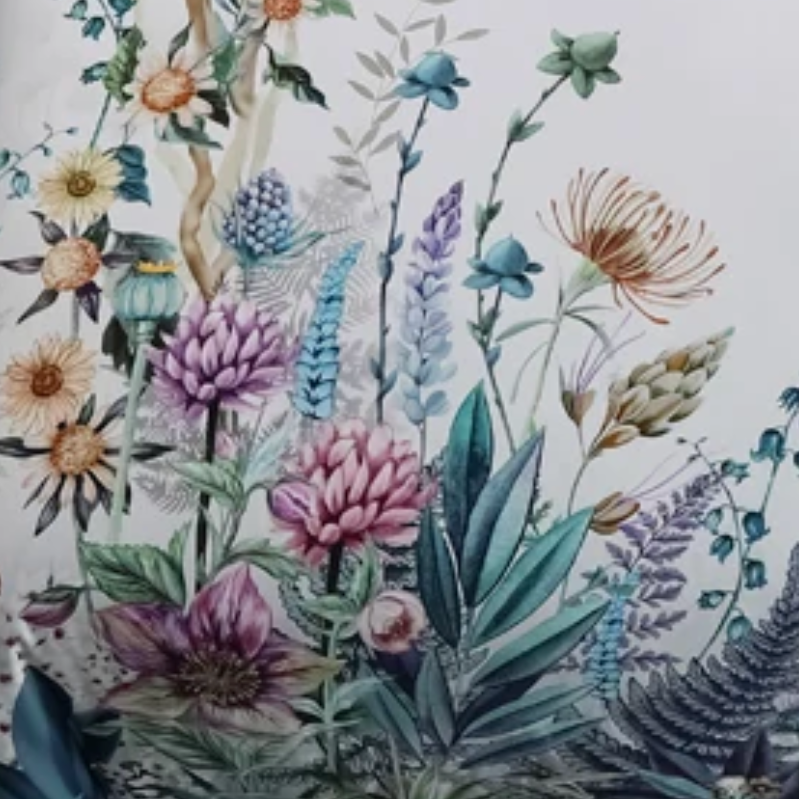 Botanical Paradise Egyptian Cotton Duvet Cover Set