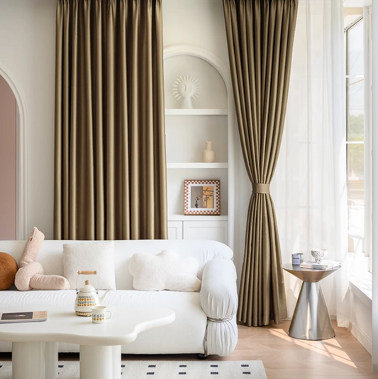 Iron White Fork Curtain Hooks - 20pcs