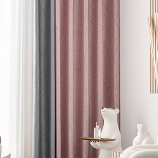 DRÖM Scandinavian Luxury Insulated Blackout Curtain - Powder Cali