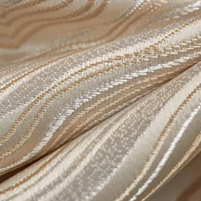 Malmö Contour Detail Blackout Curtain - Beige