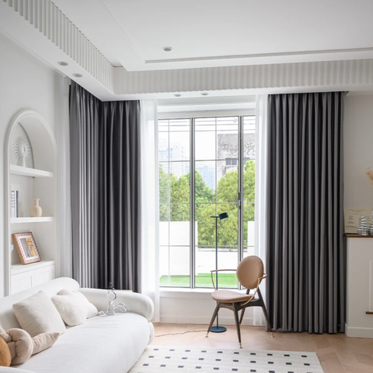 Swiss+ Soundproof Sensation Blackout Curtain - Grey