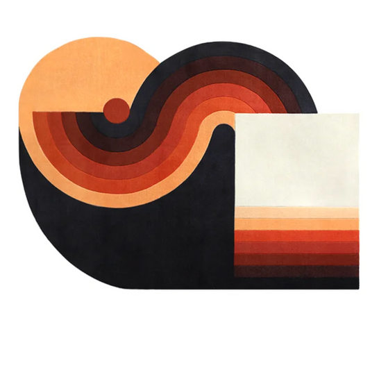 Irregular Carpet Art by Sofia Monguzzi - Espressione Due