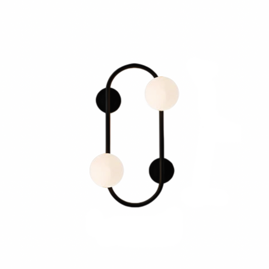 Scandinavian Capsule Wall Light - Black