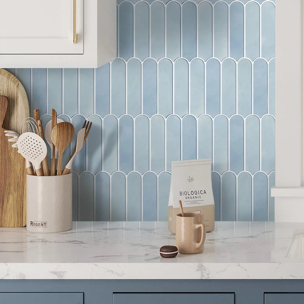 Toscana Tile Panels - Aqua