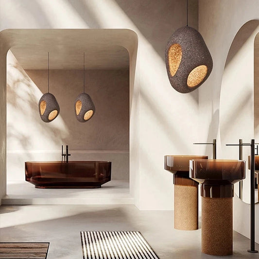 Kerrá Kos Pendant - Red Stone