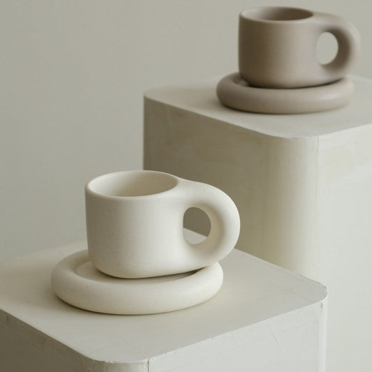 Chubby Cute Ceramic Coffee Mug