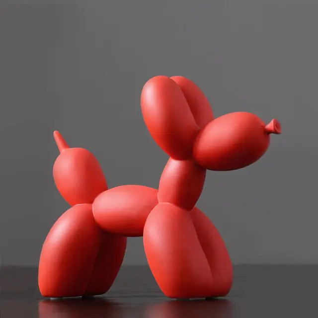 Balloon Dog Sculptures in Colour