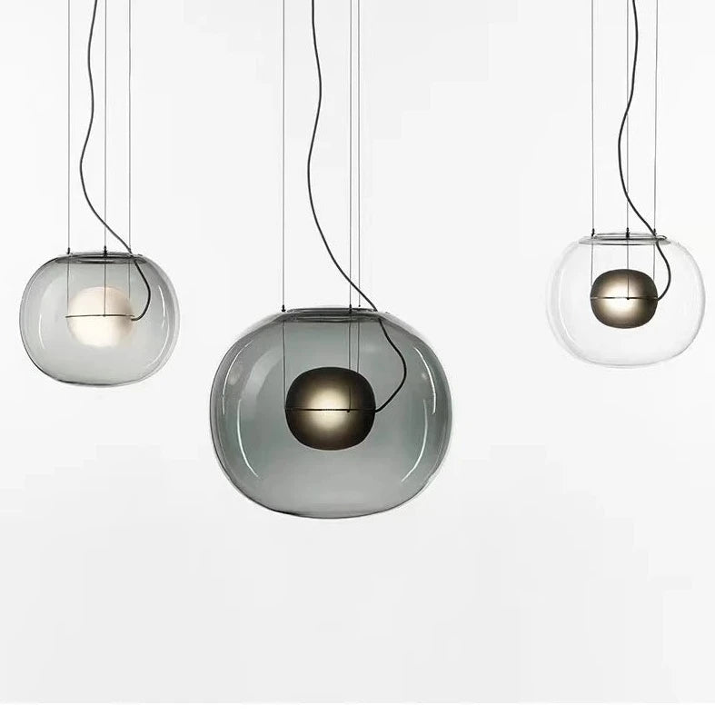 Big One Pendant Lamp - Grey Pearl