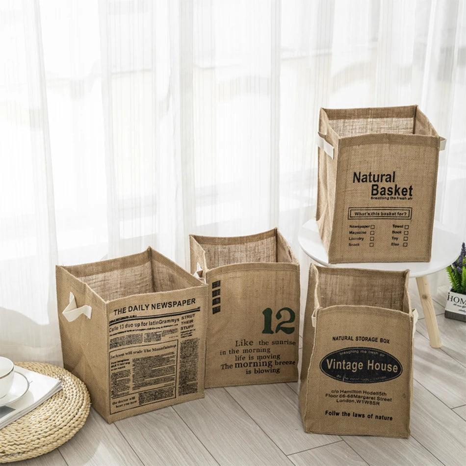 Eco Laundry Basket Storage