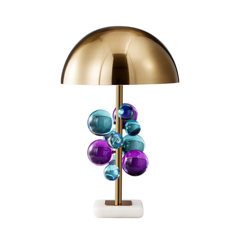 Floral Dome Italia Table Lamp - B001