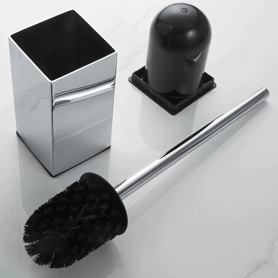 MÄGRIS Bathroom Toilet Brush Set - Chrome