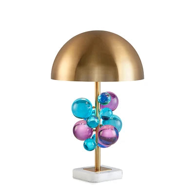 Floral Dome Italia Table Lamp - B001