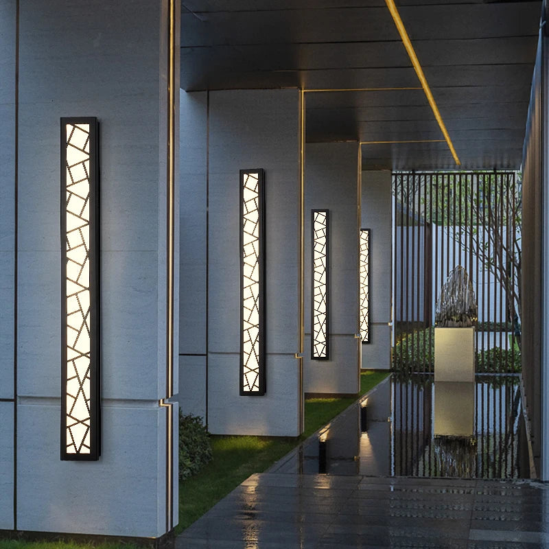 LORENA Modern Villa Outdoor Wall LED Light