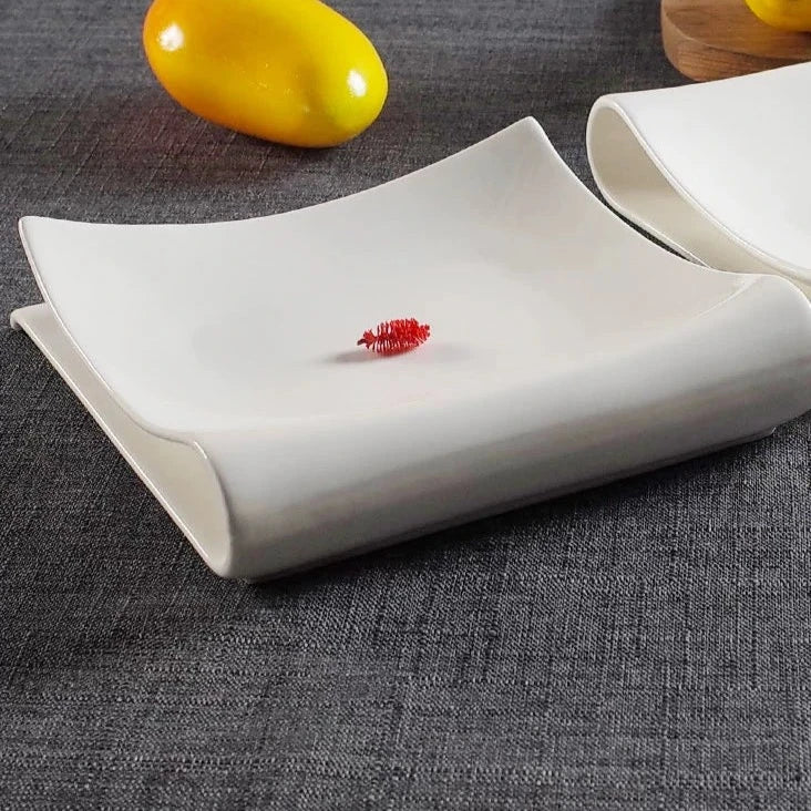 Folded Ceramic Plate