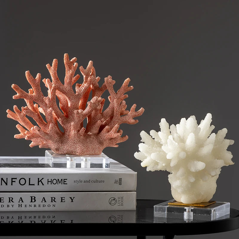 Crete Coral Resin Figurines