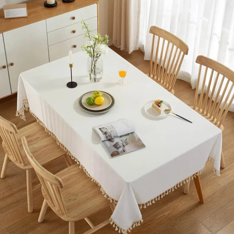 Swedish Cotton Table Cloth Cover