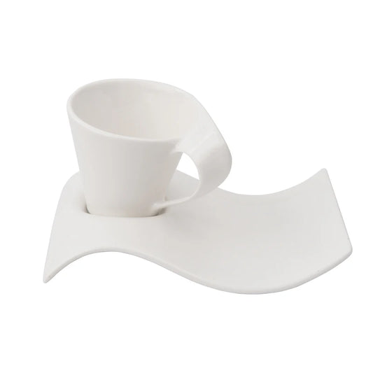 Wave Ceramic Cup Art Set