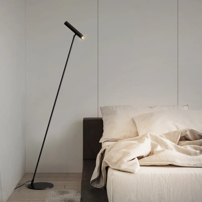 Nordic Torch Minimalist Floor Lamp - Black