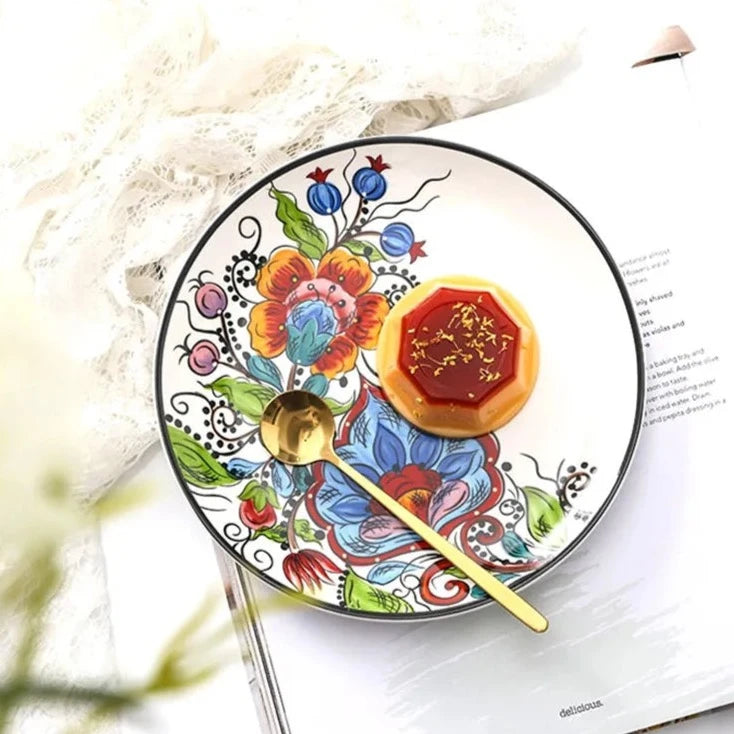 Sevilla Art Hand-Painted Ceramic Plates