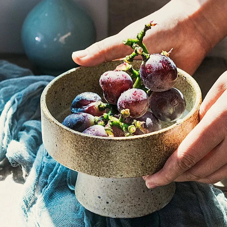 Aoi Japanese Ceramic Fruit Bowl