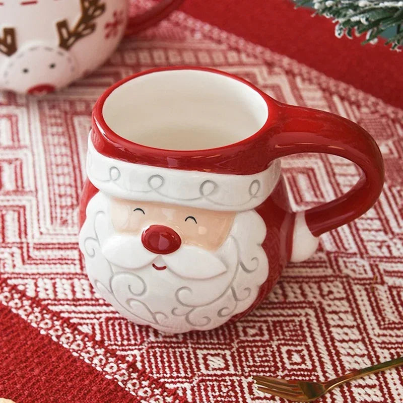 Christmas Santa Claus Ceramic Mug