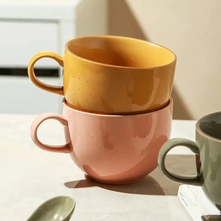 Iya Valley Luxury Ceramic Mug - Baby Pink