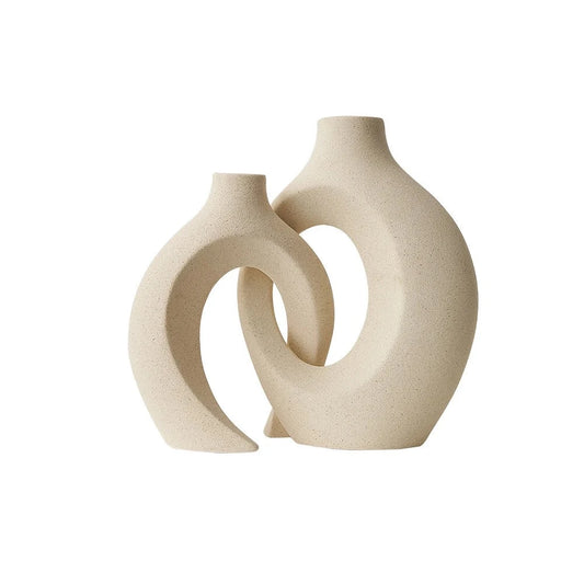 Mamina Scandinavian Minimalist Double Vase