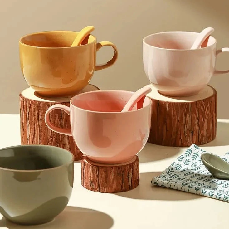 Iya Valley Luxury Ceramic Mug - Baby Pink