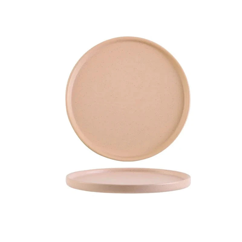 Japanese Ceramic Minimal Dinnerware - Pink