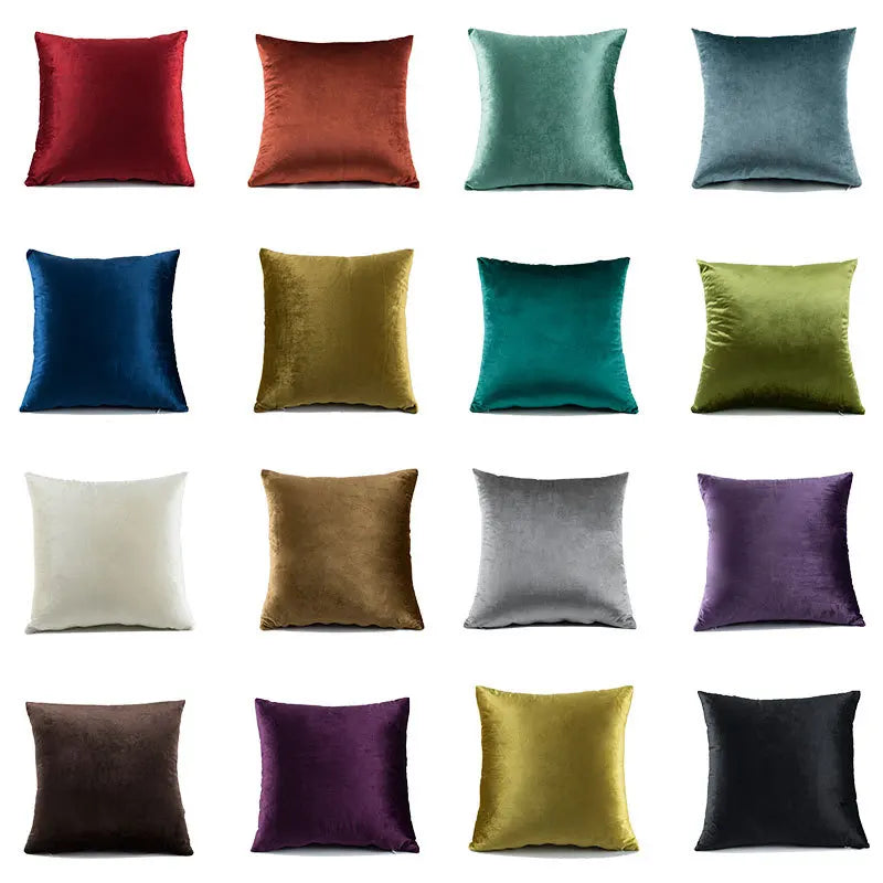 Minimal Velvet Cushion Covers