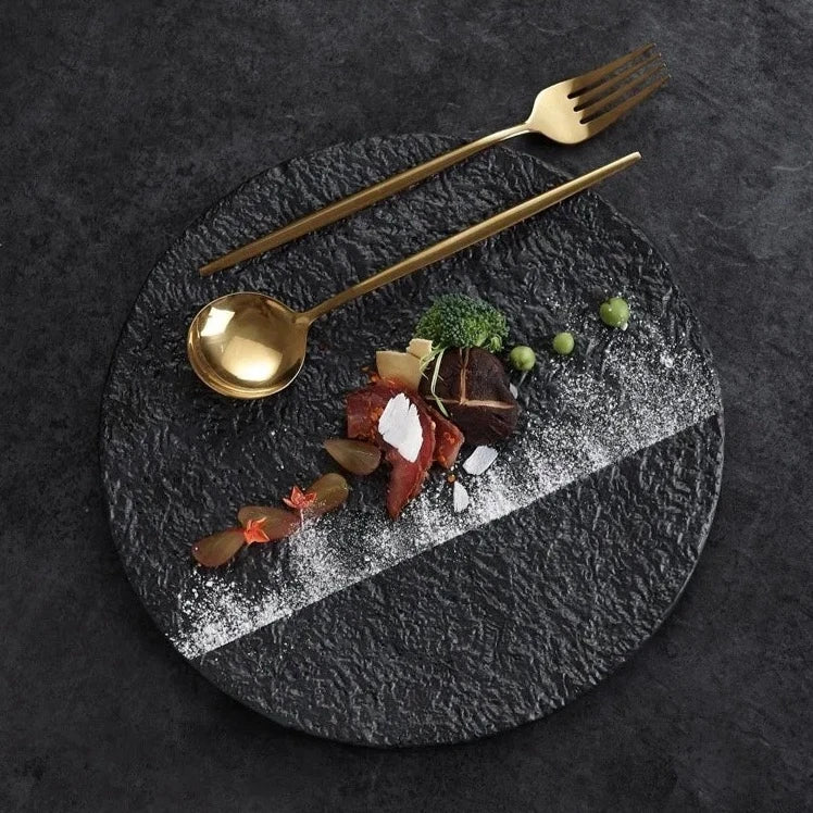 Marbella Nights Luxury Ceramic Plate Collection