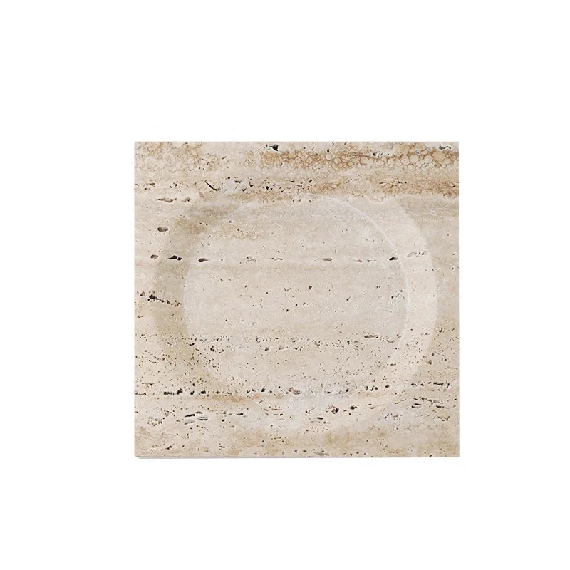 Crete Travertine Stone Tray Plate