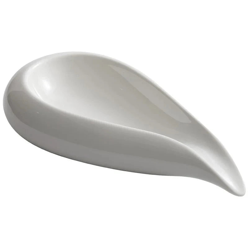 White Drop Creative Ceramic Bowl