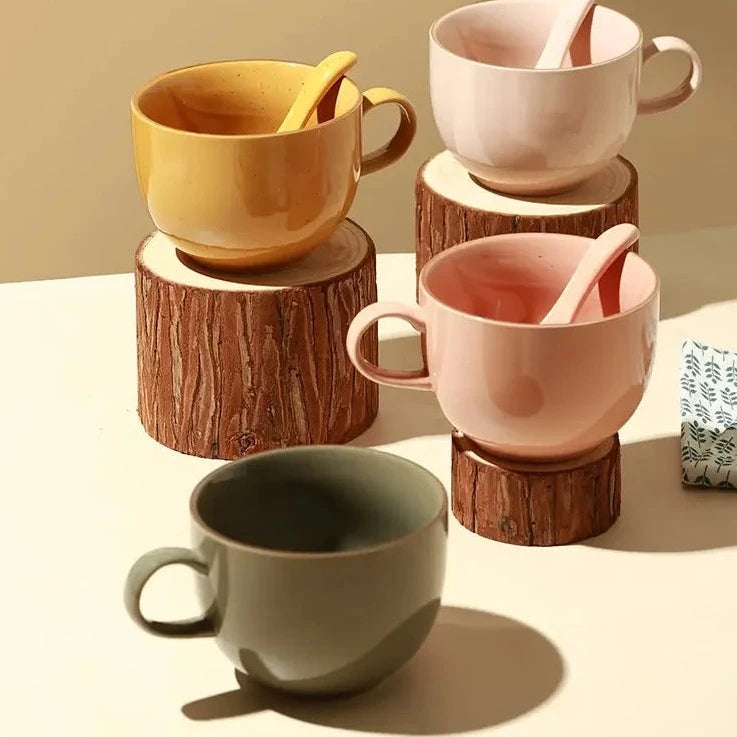 Iya Valley Luxury Ceramic Mug - Baby Pink